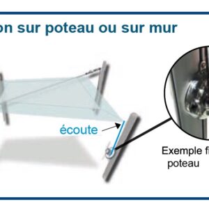 Taquet Winch avec poulie